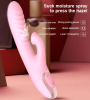 Rabbit Vibrator Sex Toys for Women G Spot Stimulation & Clitoral Sucking with 10 Vibration Modes;  Dildo Vibrator Adult Toys for Female Solo Play Or C