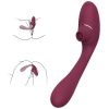 10 sucking and vibration modes; Automatic Women Vibrate Powerful ThrustinG Viberate Adult Toy for Women Pleasure Inch Smooth Bendable Silicone Wand wi